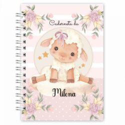 Caderneta Ovelhinha Menina