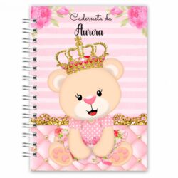 Caderneta Ursinha Princesa 1