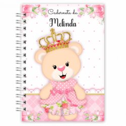 Caderneta Ursinha Princesa 2