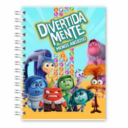 Caderno de Emoções Divertidamente Menino
