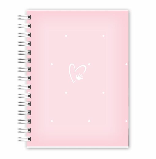Caderno de Emoções Rosa