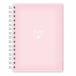 Caderno de Emoções Rosa