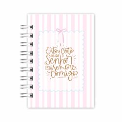 Mini Caderno A6: Estou certo que o Senhor está sempre comigo