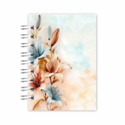 Mini Caderno A6: Lírios
