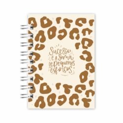 Mini Caderno A6: Sucesso é a soma de pequenos esforços
