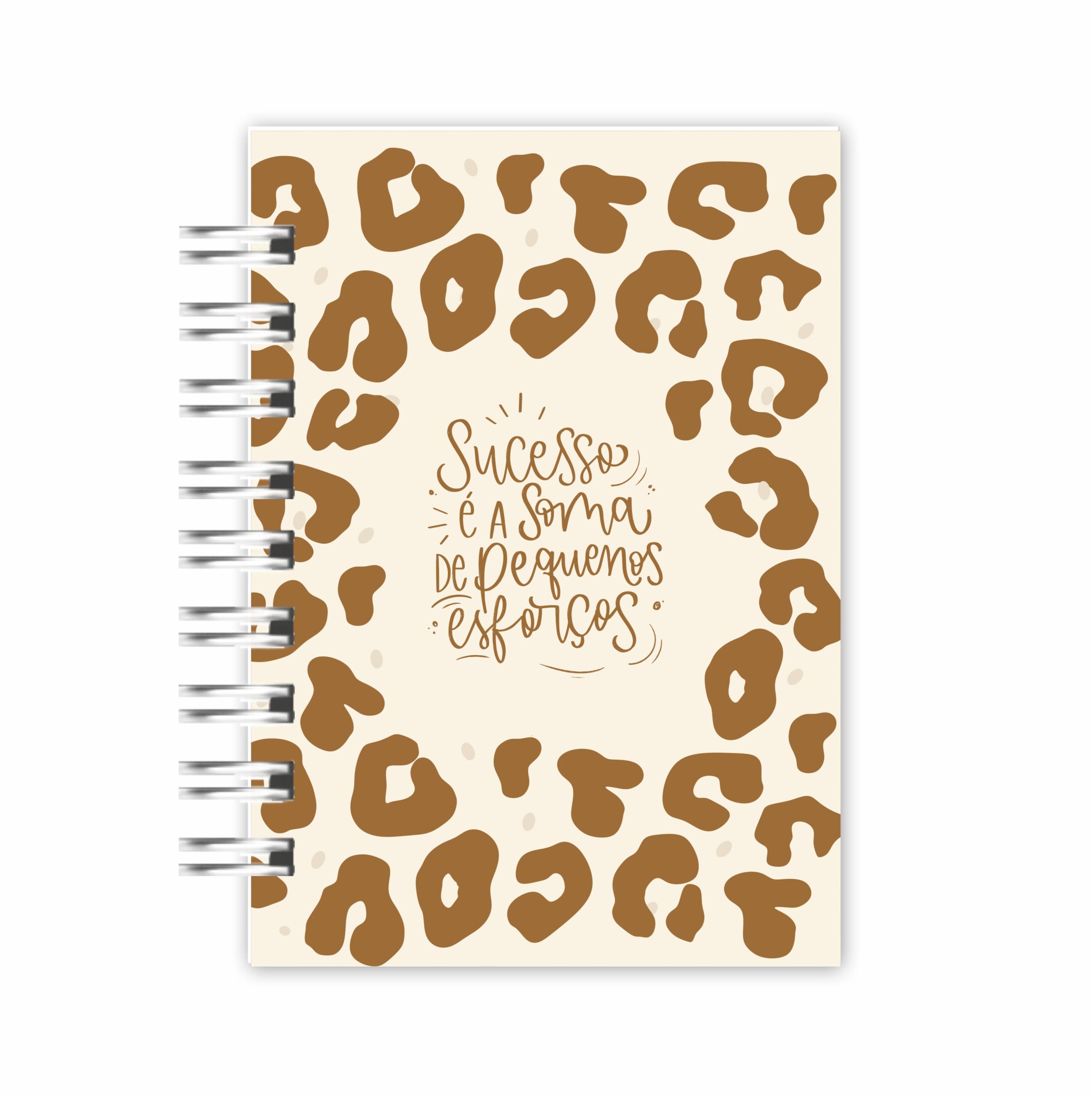 Mini Caderno A6: Sucesso é a soma de pequenos esforços