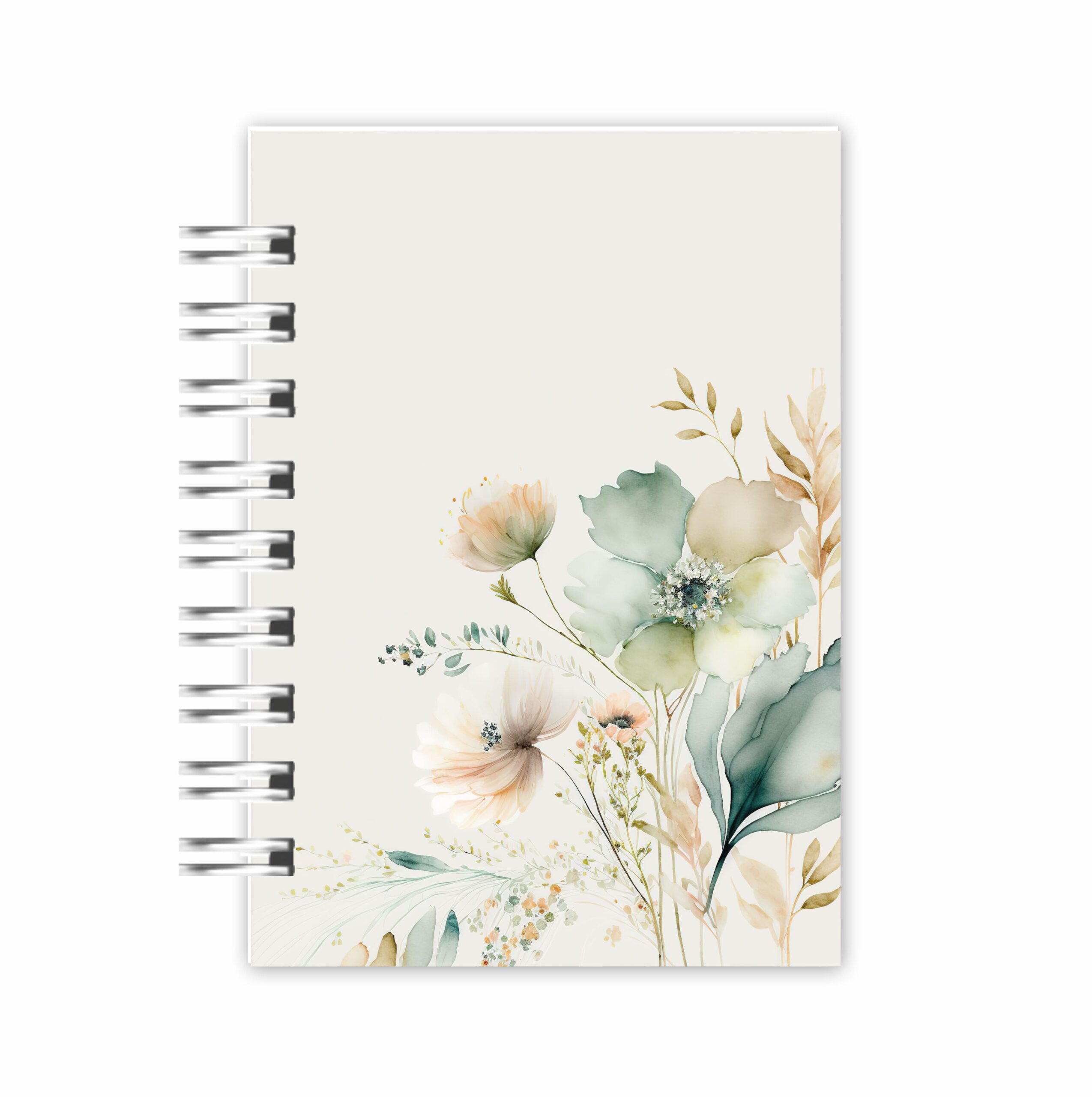 Mini Caderno A6: Jardim Sereno