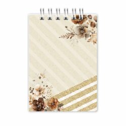 Bloquinho A6: Floral Boho