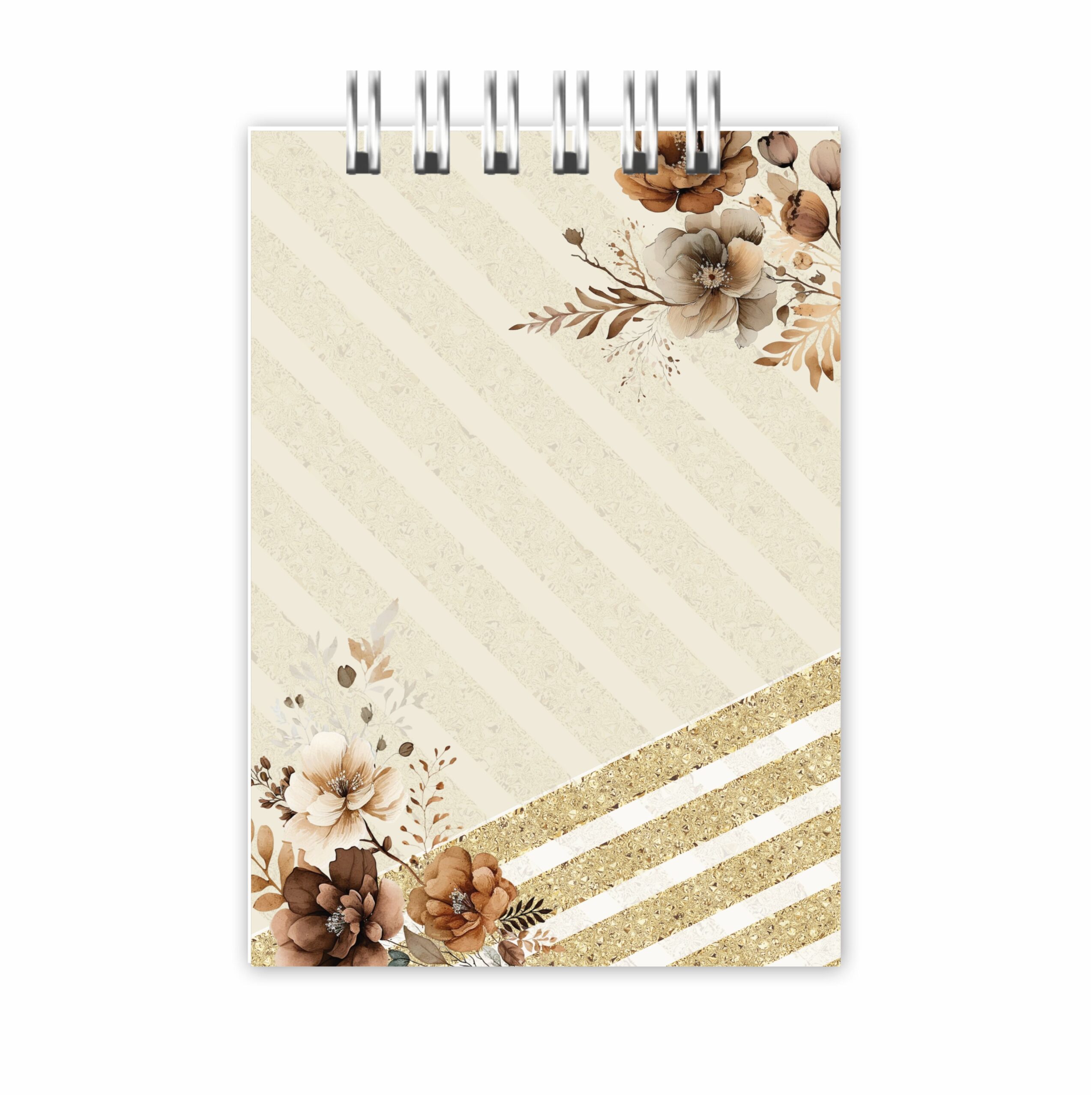 Bloquinho A6: Floral Boho