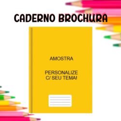 Caderno Brochura - Menino Diversos Temas