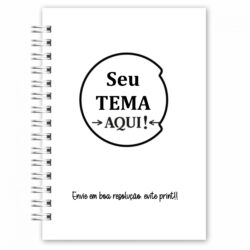 Caderneta Seu Tema - Menina